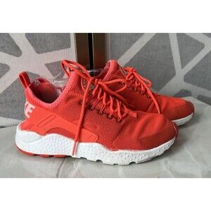 Nike Air Huarache Run Ultra Bright Crimson Shoes  819151-600 Wmn Sz 7 Sneakers